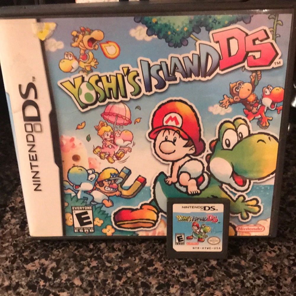 Nintendo DS yoshi’s island game